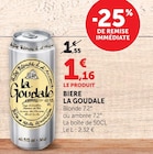 Bière - La Goudale à 1,16 € dans le catalogue Super U