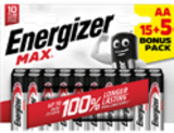 Alkaline-Batterien AA oder AAA »Max« im Angebot bei Kaufland in Hildesheim Alkaline-Batterien AA oder AAA »Max« Angebote von Energizer bei Kaufland Hildesheim für 6,99 €