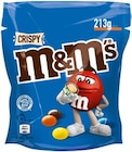 Crispy oder Peanut Angebote von m&m's bei REWE Moers für 2,22 €