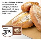 Elsässer Brötchen Angebote von GLOBUS bei GLOBUS Gotha für 3,10 €