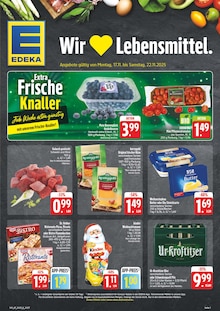 EDEKA Prospekt der KW 46 "Wir lieben Lebensmittel!" Aktueller EDEKA Prospekt "Wir lieben Lebensmittel!" Seite 1 von 28 Seiten