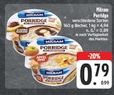 Porridge Schoko Banane Angebote von Milram bei E center Freital für 0,79 €