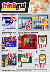 Trinkgut Supermarkt Prospekt der aktuellen Woche mit 8 Seiten, gültig von 16.03.2026 bis 21.03.2026, in Wilhelmsfeld und Umgebung Aktueller Trinkgut Supermarkt Prospekt in Wilhelmsfeld und Umgebung, "Aktuelle Angebote" mit 8 Seiten, 16.03.2026 - 21.03.2026