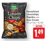 Linsenchips Paprika Angebote von Funnyfrisch bei E center Bad Kreuznach für 1,49 €