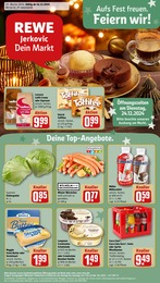 REWE Prospekt für München mit 22 Seiten Der aktuelle REWE Prospekt "Dein Markt" mit Seiten (München)