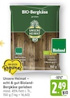 Bioland-Bergkäse gerieben bei EDEKA im Fischbachtal Prospekt für 2,49 €