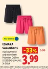 Sweatshorts von ESMARA im aktuellen Lidl Prospekt für 3,99 €