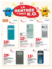 Prospectus Auchan Hypermarché "LA RENTRÉE À PRIX K.O." en cours à Le Mans, Page 12 Catalogue Auchan Hypermarché en cours à Le Mans, "LA RENTRÉE À PRIX K.O.", Page 12