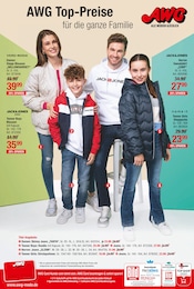 AWG Prospekt "AWG Top-Preise für die ganze Familie" für Laupheim, 16 Seiten, 28.01.2023 - 11.02.2023