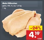 Aktuelles Mais-Hähnchen Angebot bei Netto Marken-Discount in Bochum ab 4,19 €