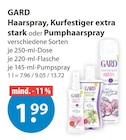 Haarspray von GARD im aktuellen V-Markt Prospekt für 1,99 €