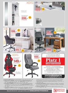 Bürostuhl im Möbelzentrum Pforzheim Prospekt "DAS KANN NUR DER PREISBRECHER" mit 24 Seiten (Heilbronn)