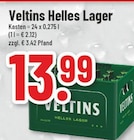 Aktuelle Veltins Angebote bei Trinkgut in Kaarst Aktuelles Helles Lager Angebot bei Trinkgut in Kaarst ab 13,99 €