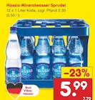 Aktuelle Mineralwasser Angebote bei Netto Marken-Discount in Mannheim Aktuelles Mineralwasser Sprudel Angebot bei Netto Marken-Discount in Mannheim ab 5,99 €