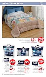 Promos Couette dans le catalogue "LES PRIX BAS de la beauté" de Hyper U Couette en promo dans le catalogue Hyper U à la page 46