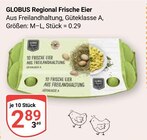 Regional Frische Eier Angebote von GLOBUS bei GLOBUS Weimar für 2,89 €