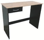 Bureau avec tiroir - Super U à Nîmes Bureau avec tiroir en promo chez Super U Nîmes à 24,79 €