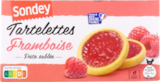 Tartelettes framboise - SONDEY en promo chez Lidl Perpignan à 0,76 €