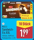 Sandwich-Eis XXL im Angebot bei ALDI Nord in Cuxhaven Sandwich-Eis XXL Angebote von Mucci bei ALDI Nord Cuxhaven für 1,99 €