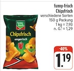 nah und gut Theisseil - Chipsfrisch Angebot im Prospekt Chipsfrisch bei nah und gut im Theisseil Prospekt für 1,19 €