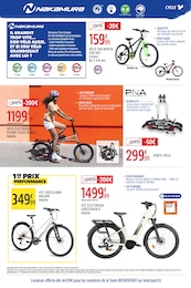 Prix et réduction Vélo Pliant dans le prospectus Intersport en cours Offre Vélo Pliant dans le catalogue Intersport du moment à la page 27