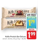 Protein Bar Deluxe Raspberry Choc Angebote von KoRo bei EDEKA Saarbrücken für 1,79 €