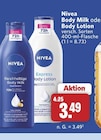 Body Milk Angebote von Nivea bei combi Paderborn für 3,49 €