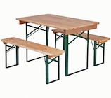 Kompakte Bierzelt-Garnitur Limerick Angebote bei Wreesmann Bremerhaven für 69,99 €