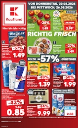 Kaufland Prospekt: "Hier bin ich richtig", 52 Seiten, 20.08.2026 - 26.08.2026