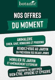 Botanic Catalogue "NOS OFFRES DU MOMENT", 1 page, Tourrettes,  05/03/2025 - 11/03/2025