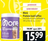 More Protein Iced Coffee bei famila Nordost im Dannenberg Prospekt für 15,99 €