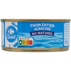 Thon albacore entier au naturel - CARREFOUR CLASSIC' - Carrefour Thon albacore entier au naturel - CARREFOUR CLASSIC' à 2,25 € dans le catalogue Carrefour