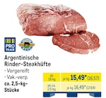 Argentinische Rinder-Steakhüfte bei METRO im Röhrsdorf Prospekt für 16,57 €