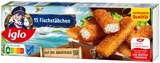 13 Backfischstäbchen oder 15 Fischstäbchen Angebote von Iglo bei REWE Rostock für 2,79 €