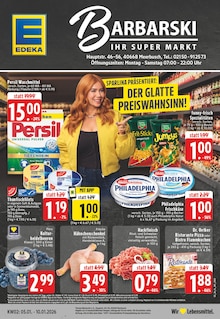 EDEKA Prospekt der Woche "Aktuelle Angebote" Seite 1, 05.01.2026 bis 10.01.2026 für Meerbusch Aktueller EDEKA Prospekt "Aktuelle Angebote" Seite 1 von 26 Seiten für Meerbusch
