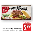 EDEKA - Hamburger Angebot im Prospekt Hamburger bei EDEKA im Prospekt "" für 5,99 €