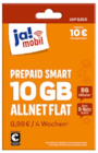 Prepaid Smart 10 GB oder Prepaid Smart Plus 20 GB Starter- Paket Angebote von ja! mobil bei REWE Leinfelden-Echterdingen für 4,98 €