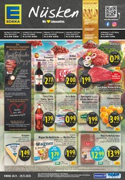 Pizza im EDEKA Prospekt in Soest Aktueller EDEKA Prospekt mit Pizza, "Aktuelle Angebote", Seite 1