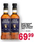 Single Malt Scotch Whisky Aged 18 Years im Angebot bei E center in Heidelberg Single Malt Scotch Whisky Aged 18 Years Angebote von Loch Lomond bei E center Heidelberg für 69,99 €
