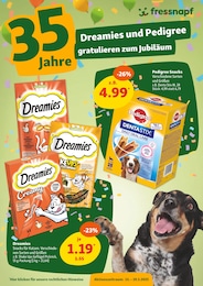 Fressnapf Hundefutter im Prospekt 