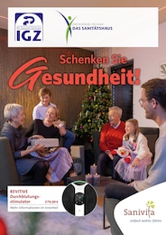 Aktueller Sanitätshaus Kreuzau Prospekt, "Schenken Sie Gesundheit!", mit Angeboten der Woche, gültig von 13.11.2024 bis 13.11.2024