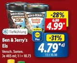Eis Angebote von Ben & Jerry’s bei Lidl Bad Kreuznach für 4,99 €