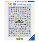 Puzzle 500 pièces - Pokédex Première Génération - RAVENSBURGER dans le catalogue Carrefour
