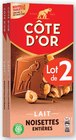 Chocolat - COTE D'OR en promo chez U Express Avignon à 2,08 €