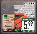 Lachs im EDEKA Prospekt Lachsfilet von EDEKA Bio im aktuellen EDEKA Prospekt für 5,99 €