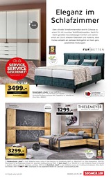 Segmüller Bett im Prospekt 