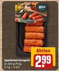 Spanferkel-Cevapcici Angebote bei REWE Pirna für 2,99 €