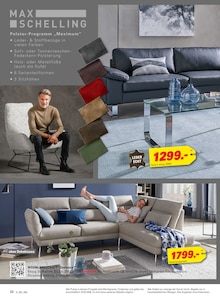 Sofa im Höffner Prospekt "IMMER BESSER!" mit 32 Seiten (Fürth)