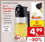 Aktuelles 2-in-1 Ölsprüher & -spender Angebot bei Netto Marken-Discount in Nürnberg ab 4,99 €