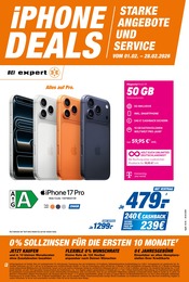 Aktueller expert Elektromärkte Prospekt in Warmsen und Umgebung, "iPHONE DEALS" mit 7 Seiten, 01.02.2026 - 28.02.2026